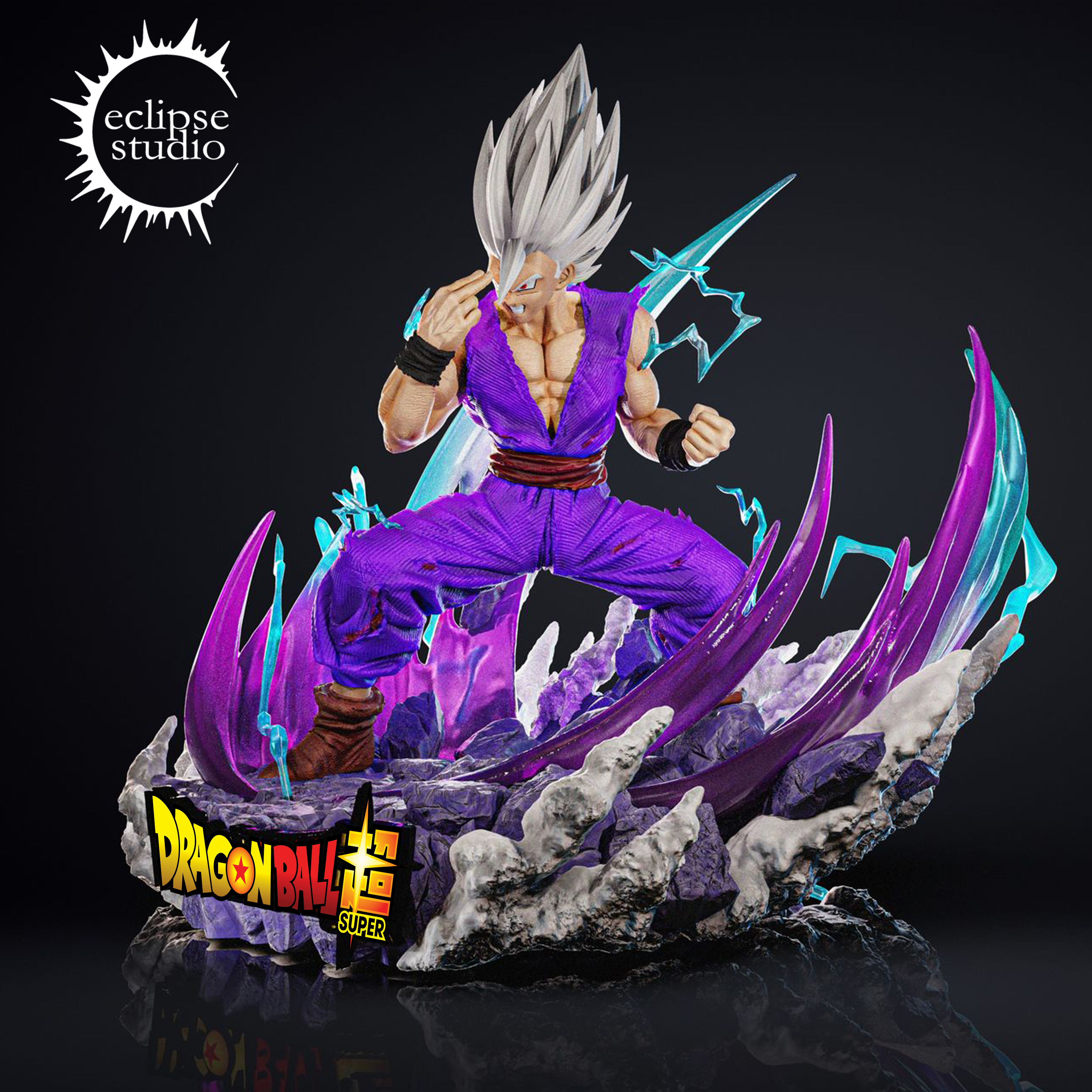 Gohan Beast Mode 3D print model_3