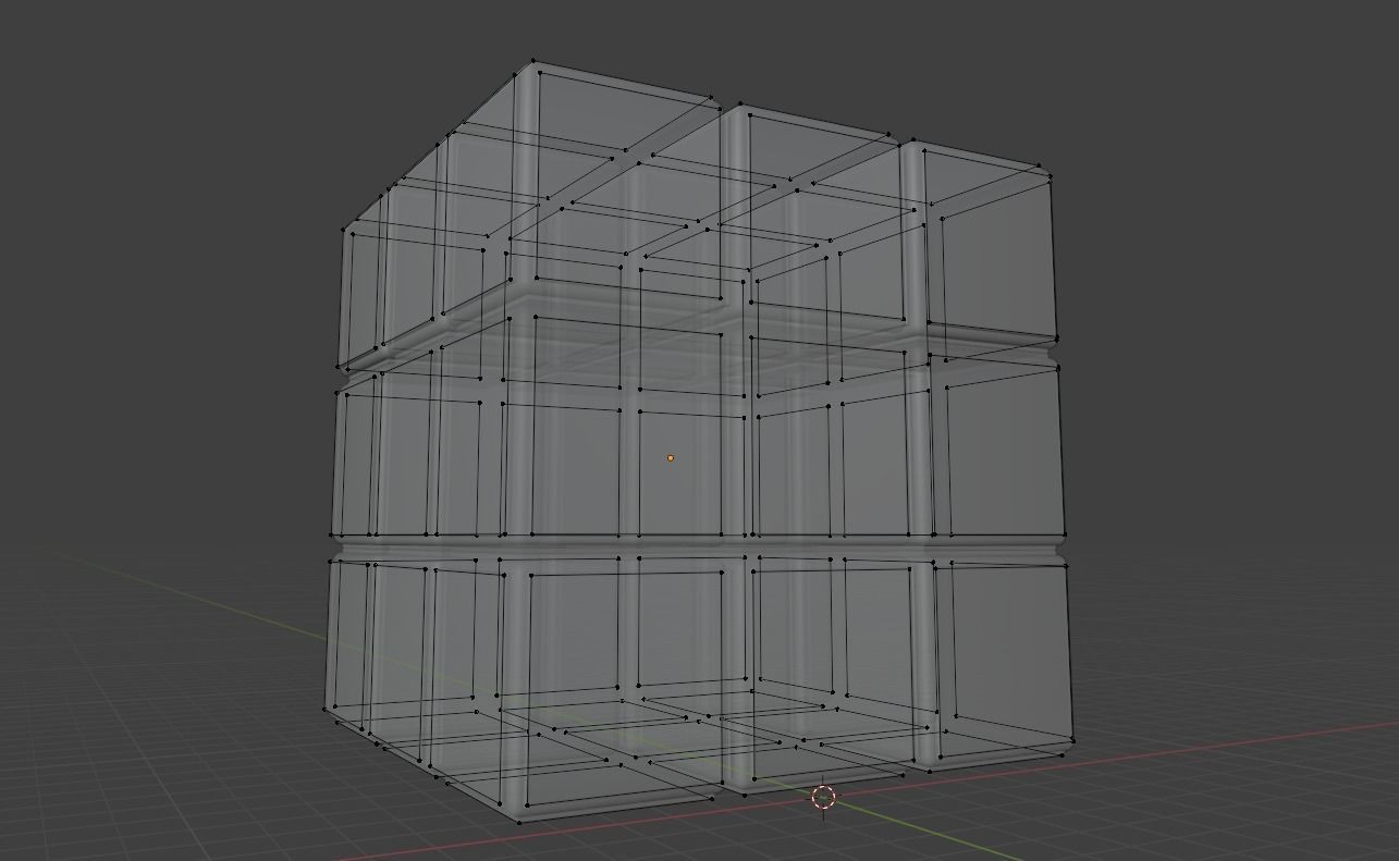 Rubik Cube 3D model_2
