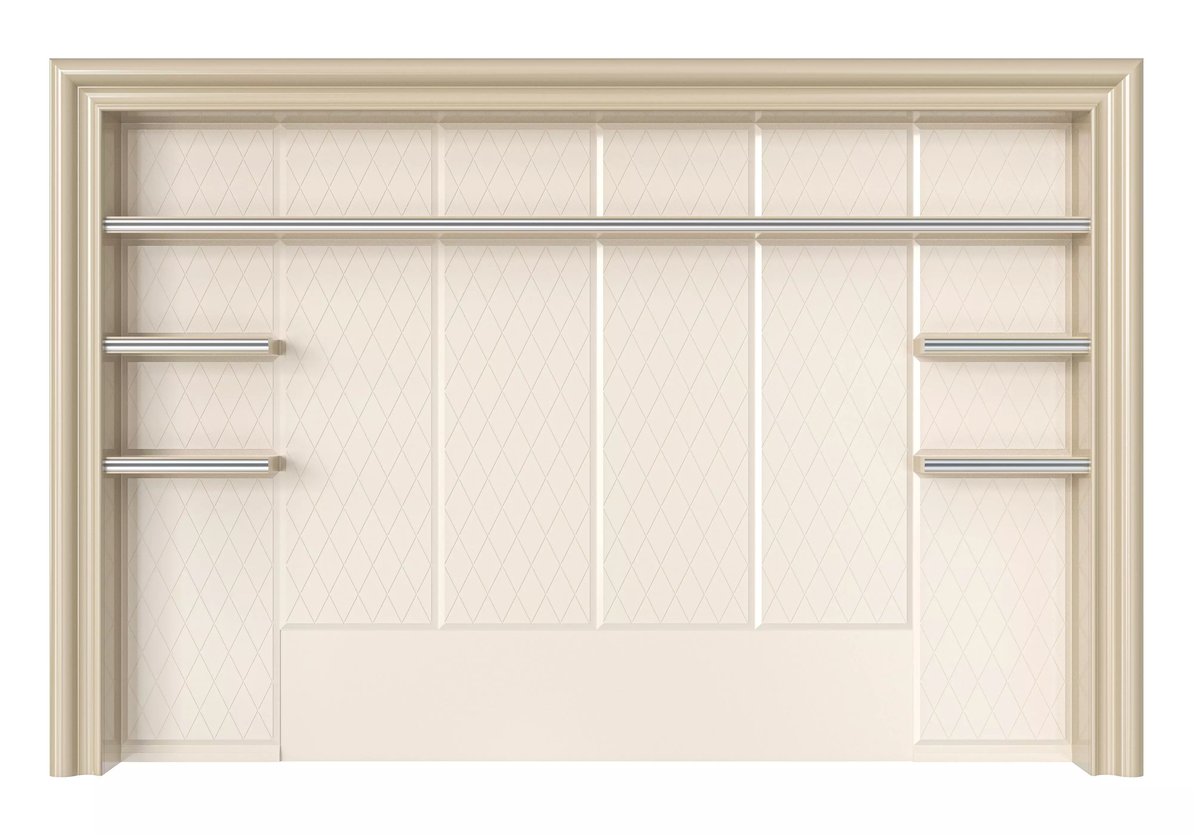 Bookshelf Library by MODENESE 3D model_0