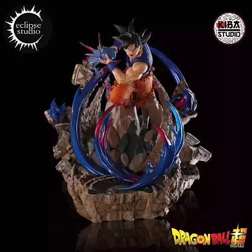 Goku Ultra Instinct 3D print model