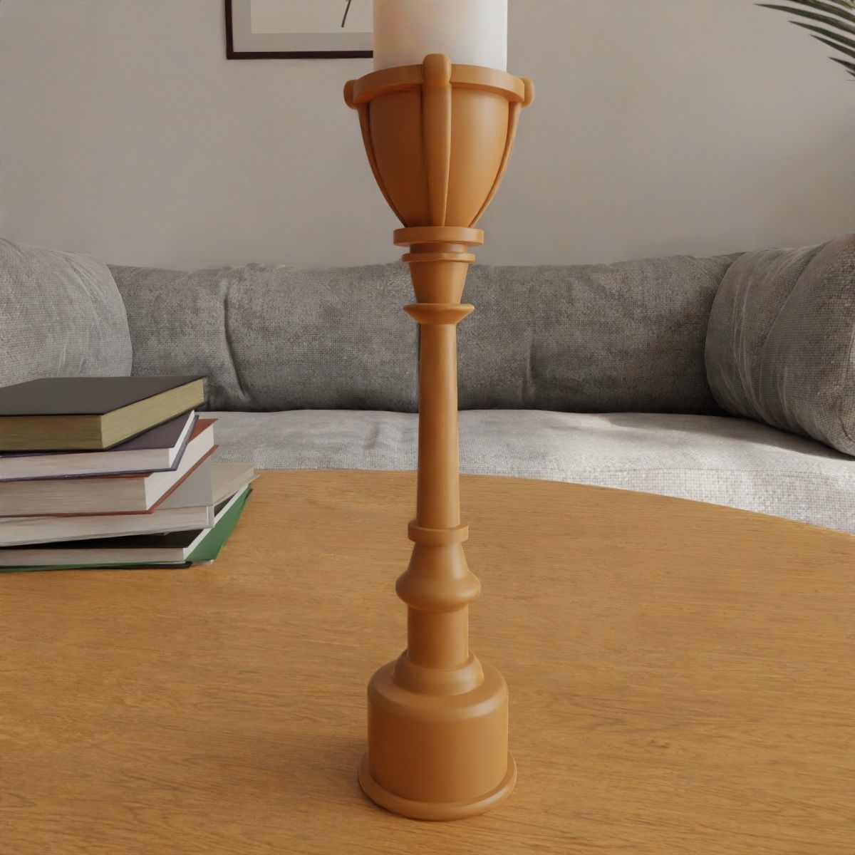 candle holder 006 3D print model_1