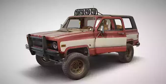 PUBG Pick Up 3d model 3D model