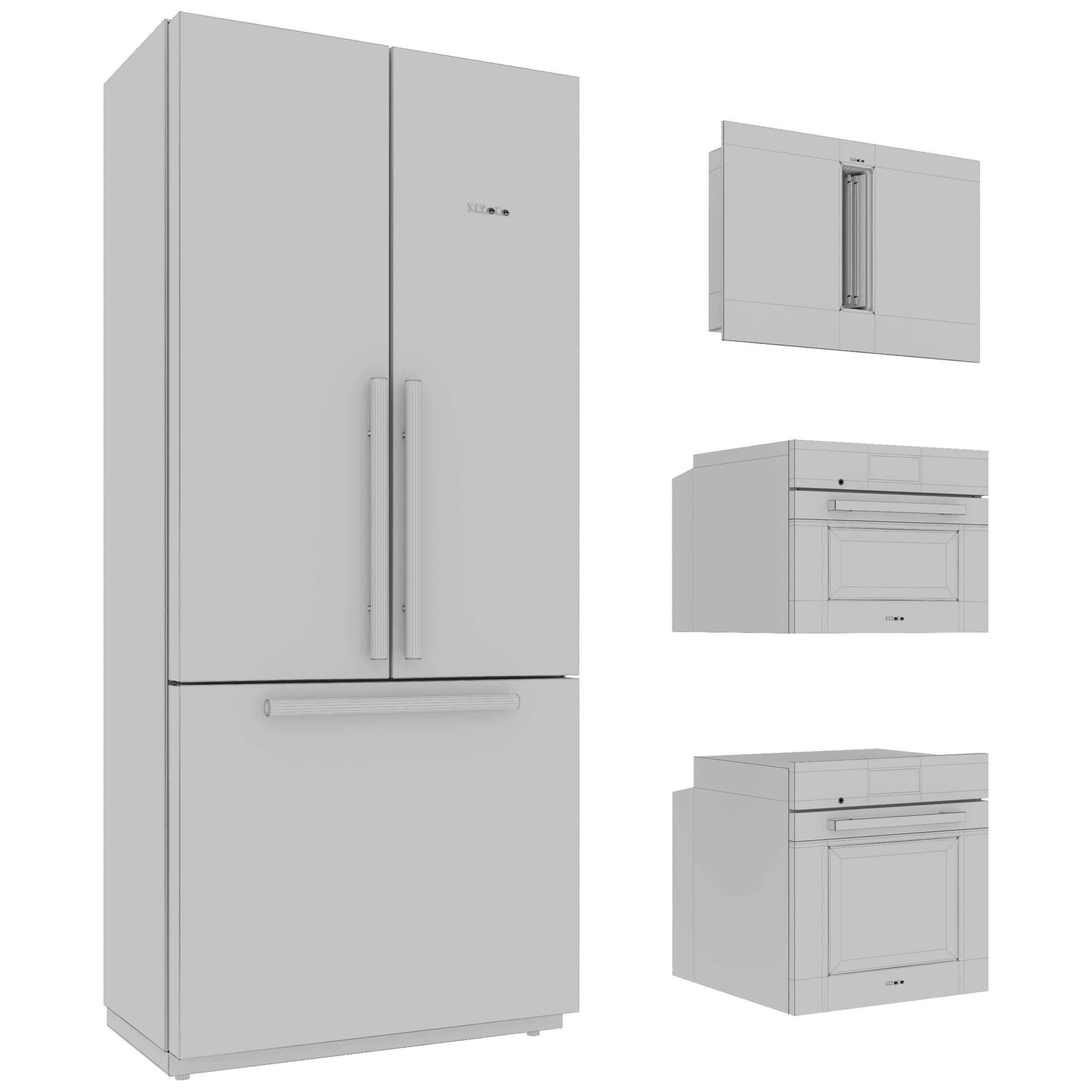 Miele Appliance Collection Set 02 3D model_5