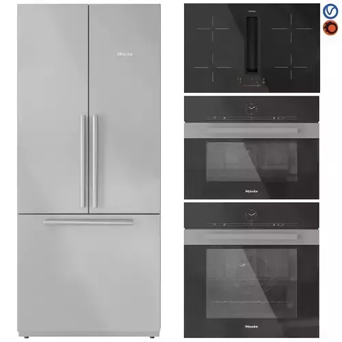Miele Appliance Collection Set 02 3D model