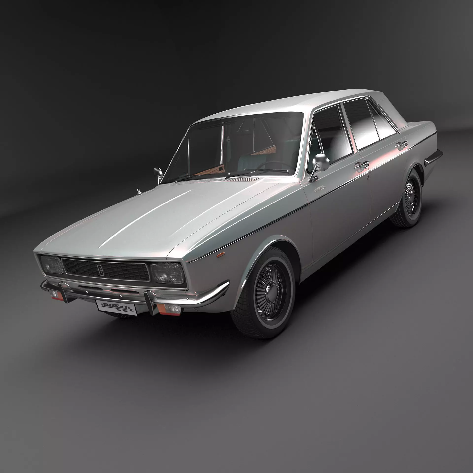 Peykan-Hillman Hunter Low-poly 3D model