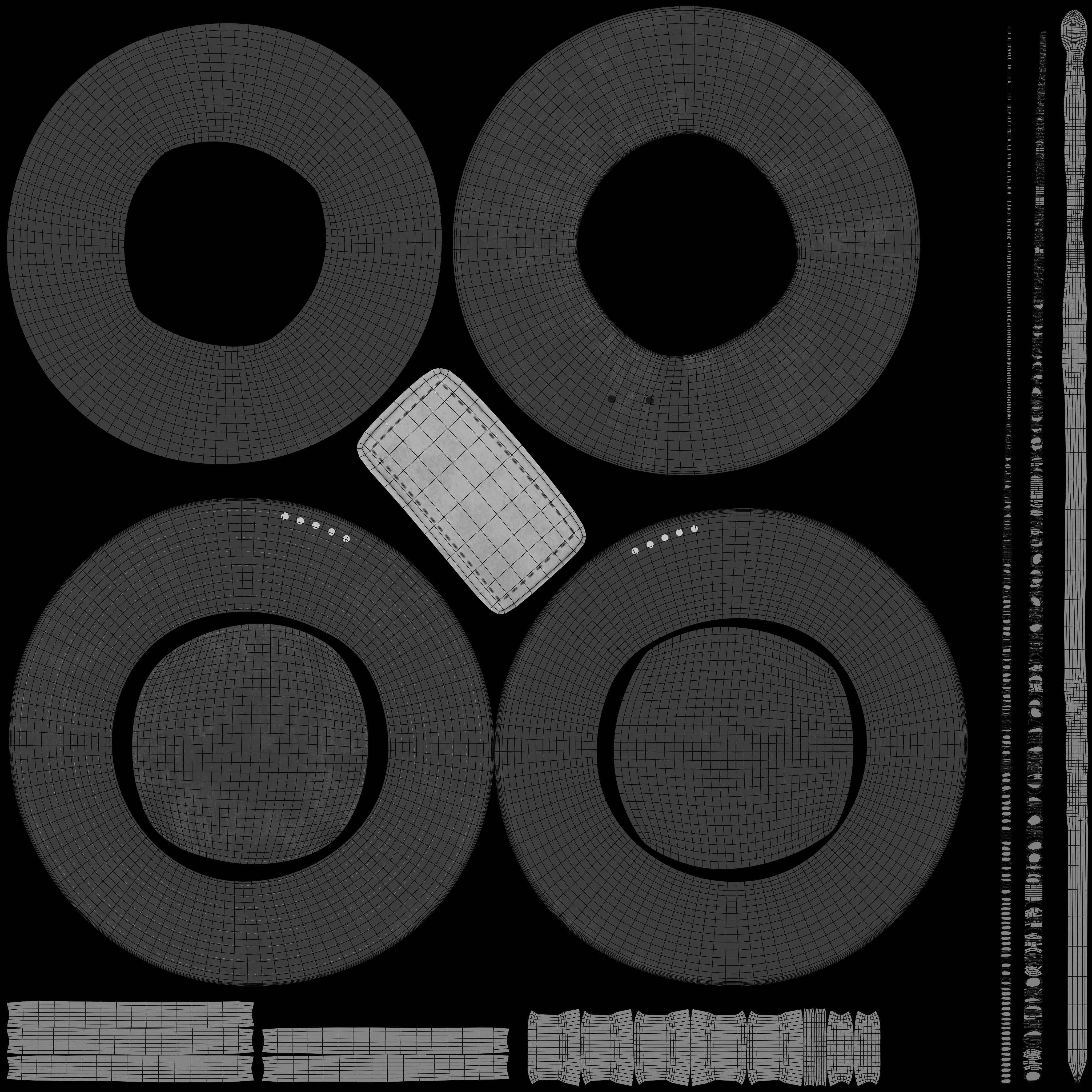 Bucket Hat 3D model_8