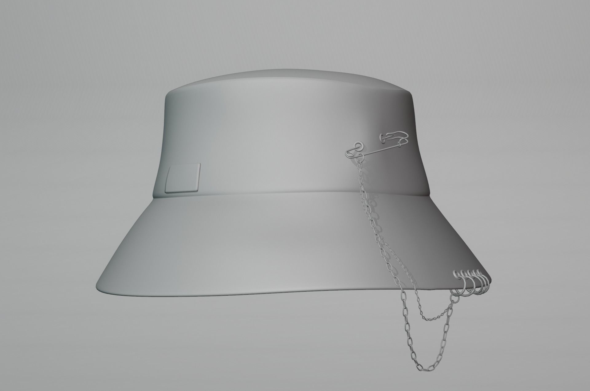 Bucket Hat 3D model_4