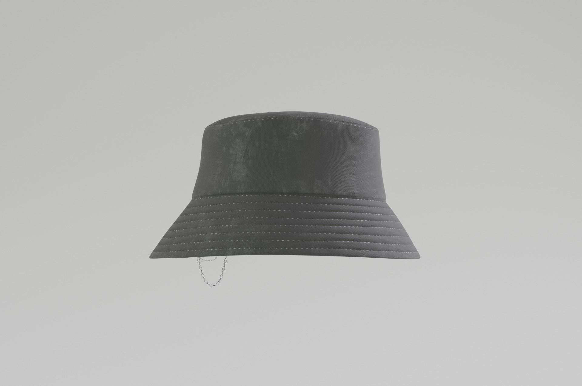 Bucket Hat 3D model_1