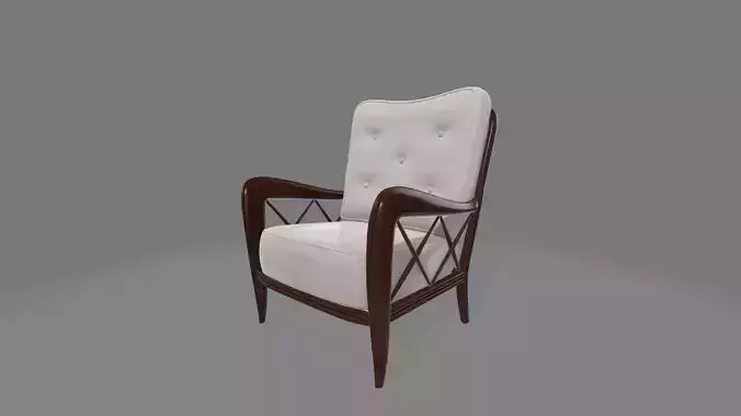 chair  3d model glb