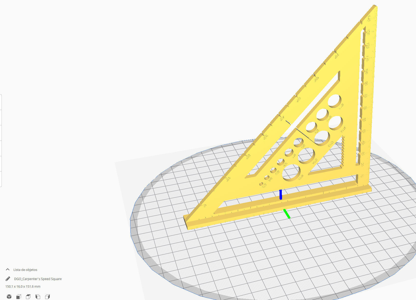 Ultimate Multi Functional Carpenters Square 3D print model_12