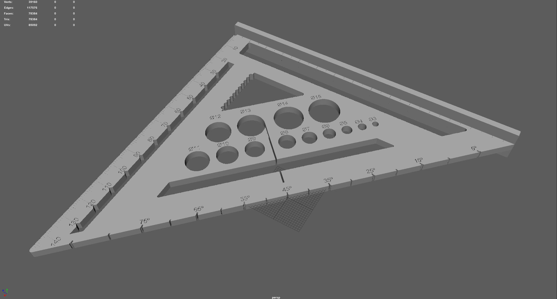 Ultimate Multi Functional Carpenters Square 3D print model_5