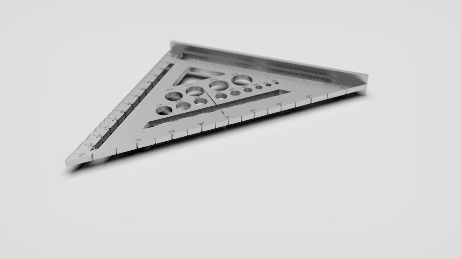 Ultimate Multi Functional Carpenters Square 3D print model_17