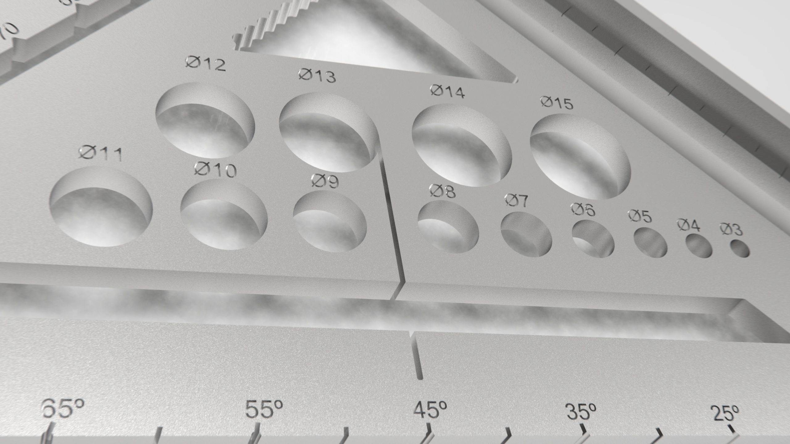 Ultimate Multi Functional Carpenters Square 3D print model_3