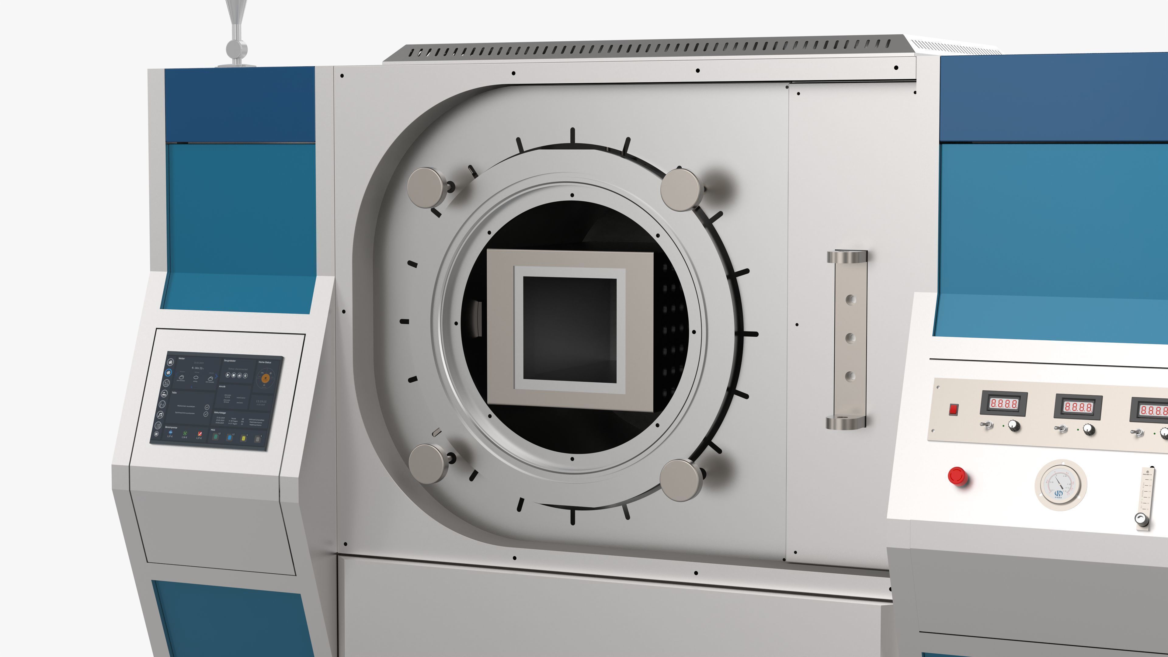 Vacuum Furnace 3D model_14