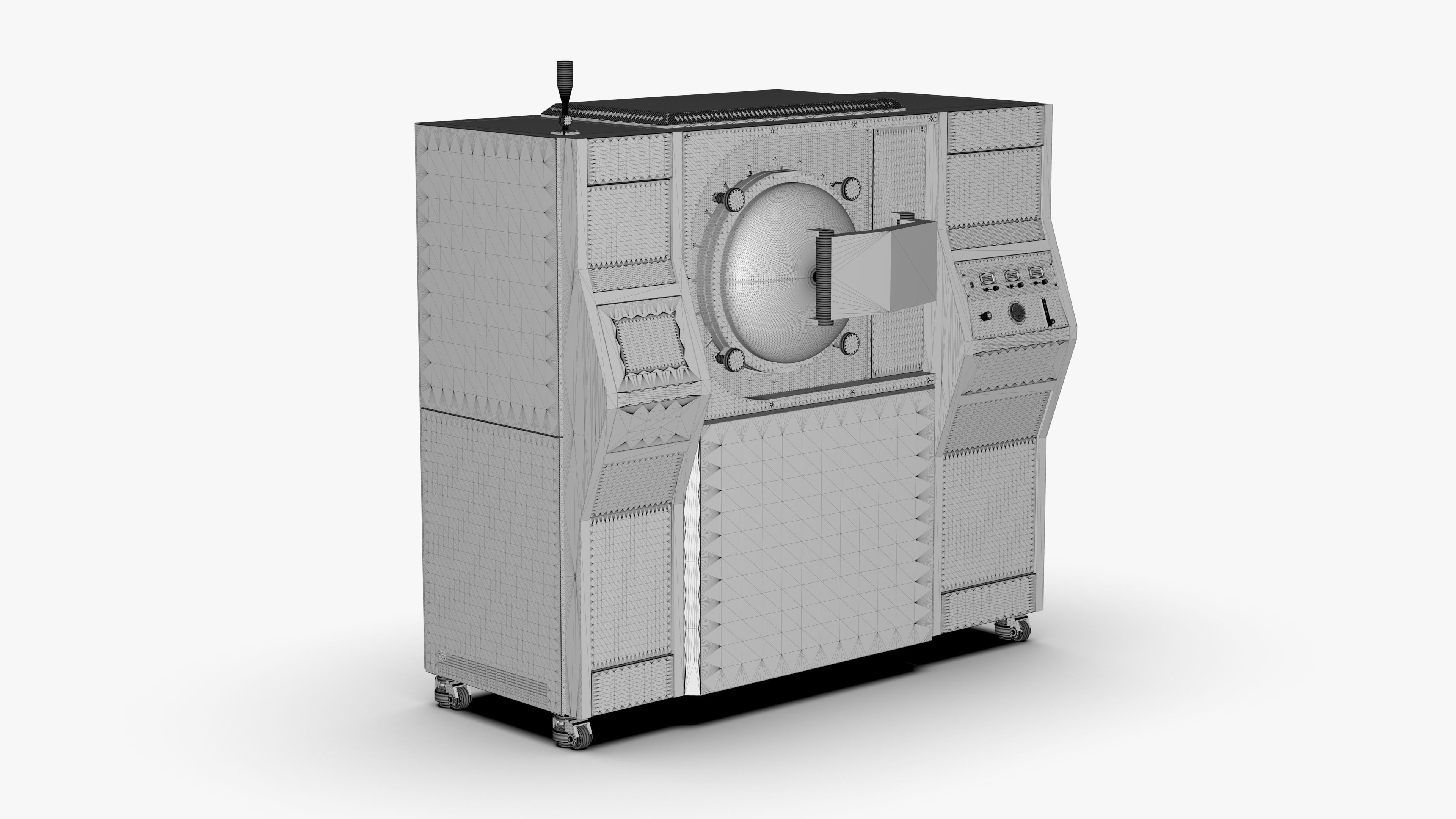 Vacuum Furnace 3D model_20