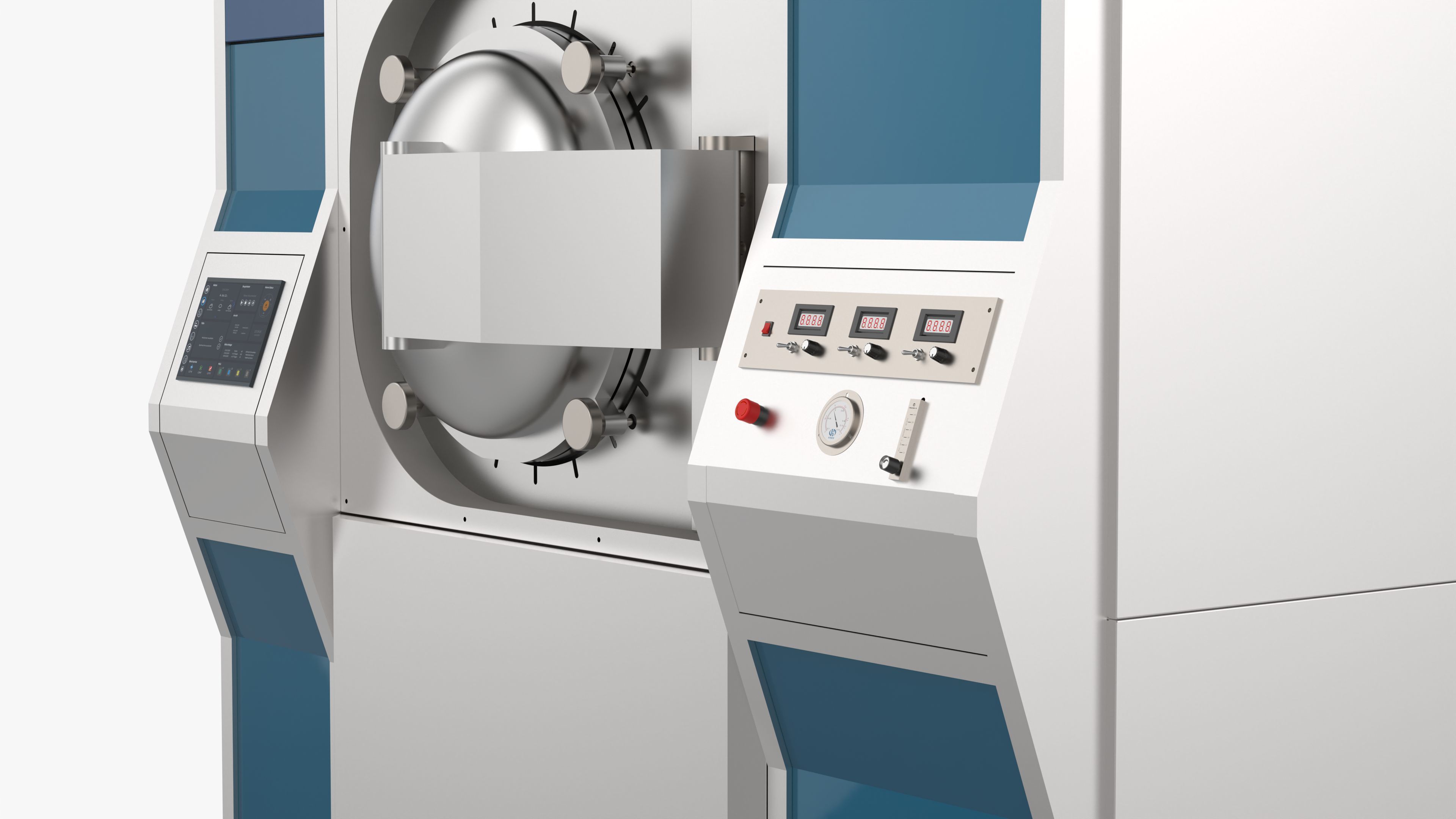 Vacuum Furnace 3D model_10