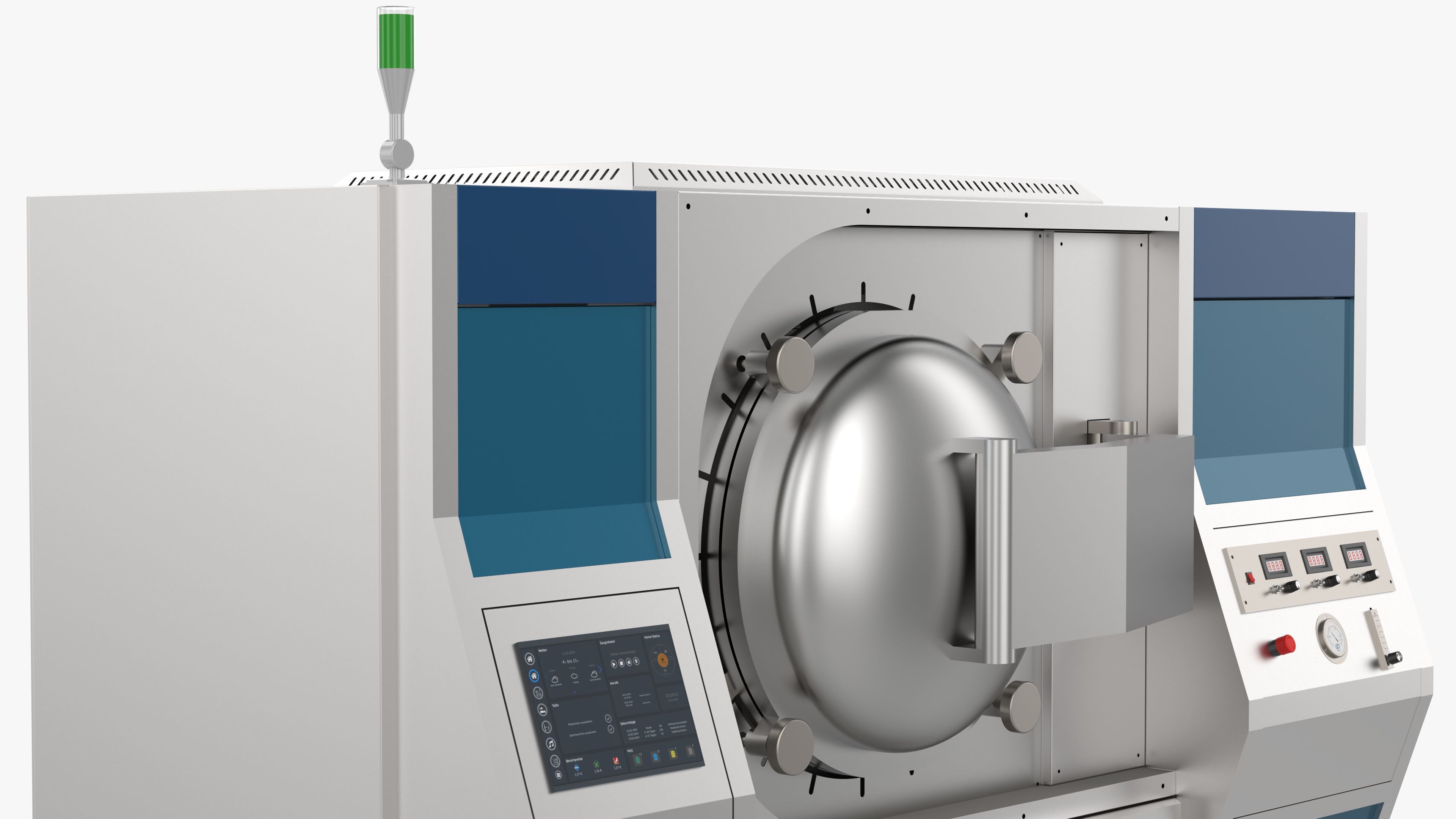 Vacuum Furnace 3D model_12