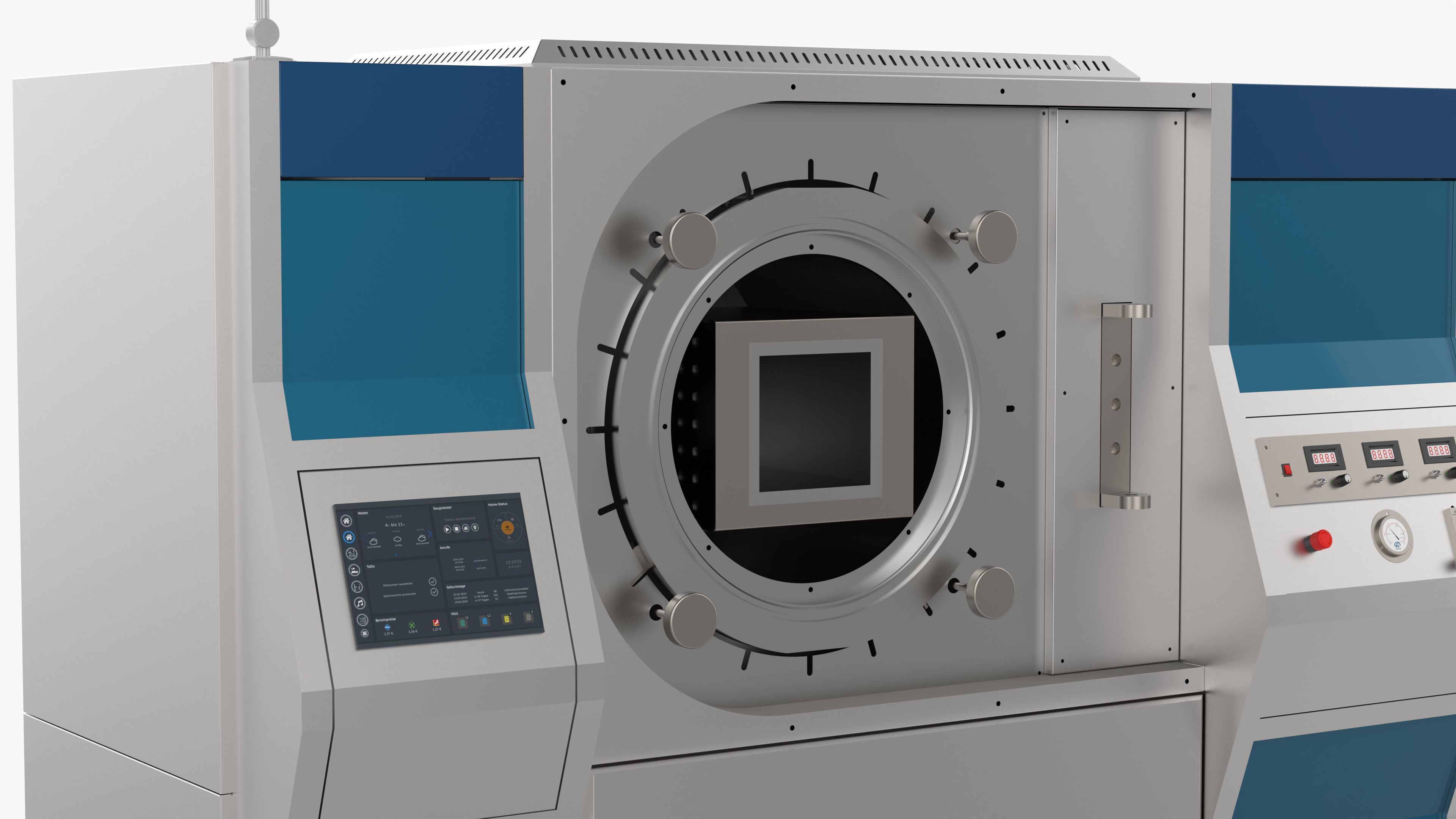 Vacuum Furnace 3D model_13