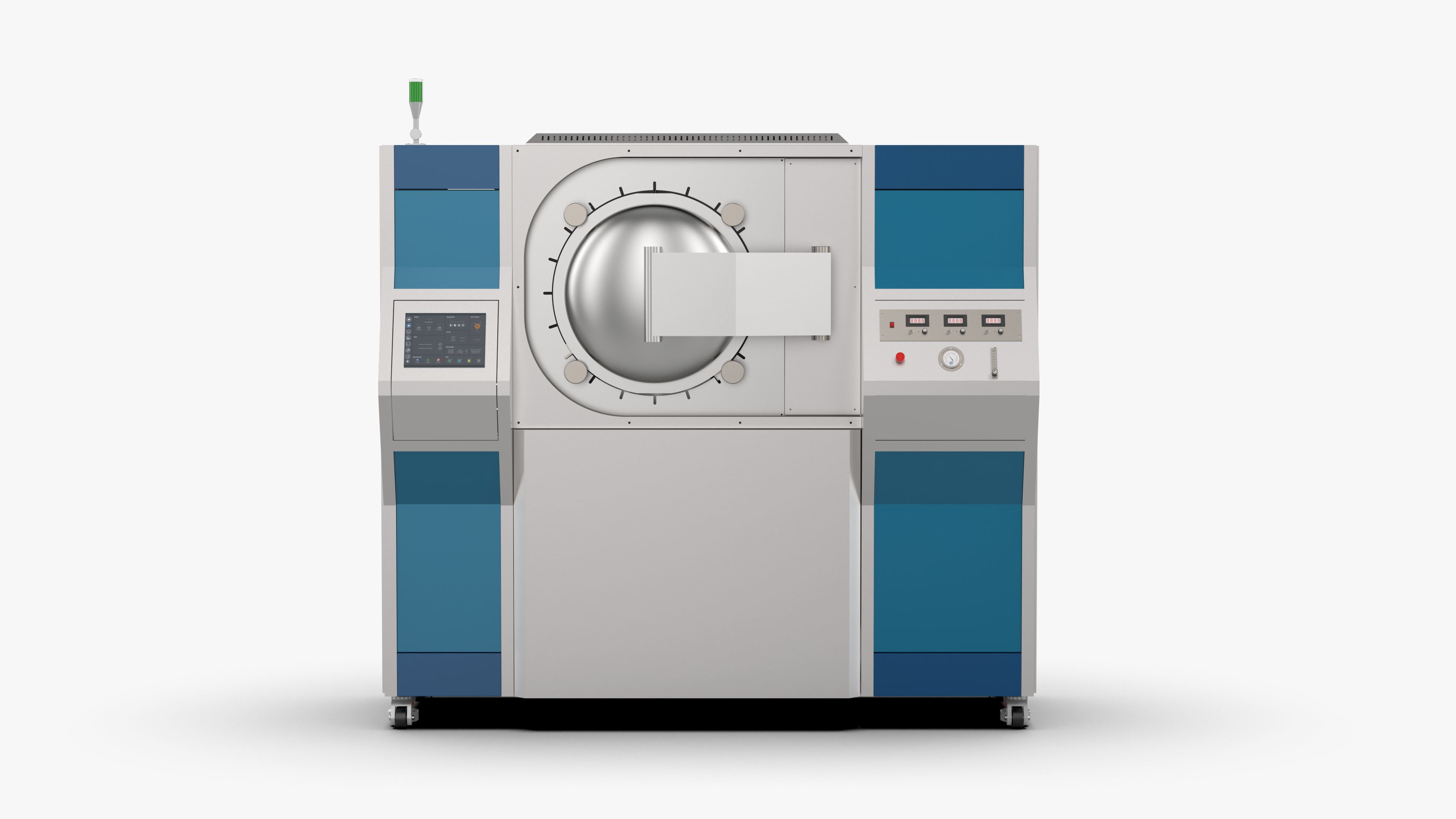 Vacuum Furnace 3D model_5