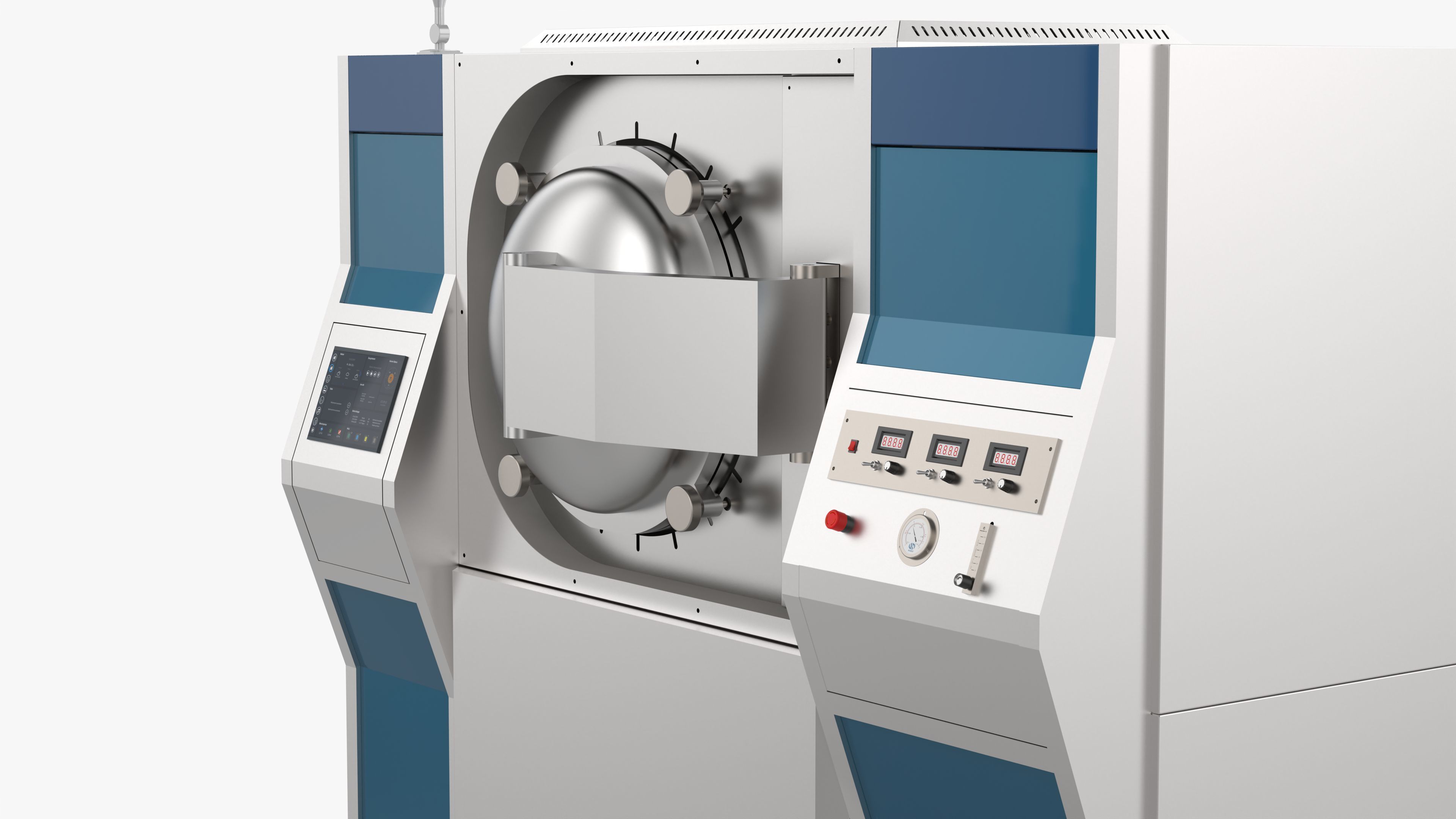 Vacuum Furnace 3D model_9