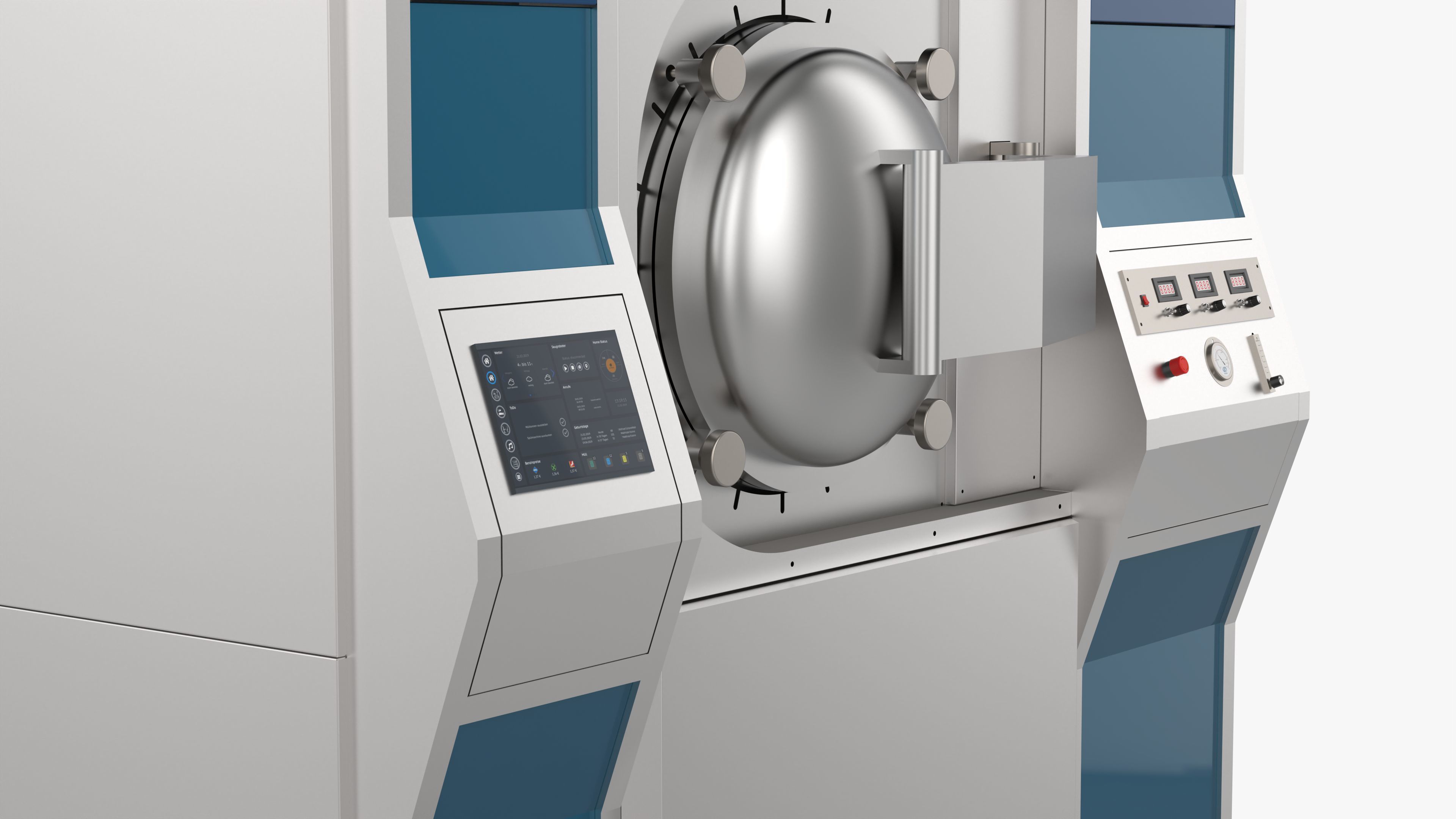Vacuum Furnace 3D model_11