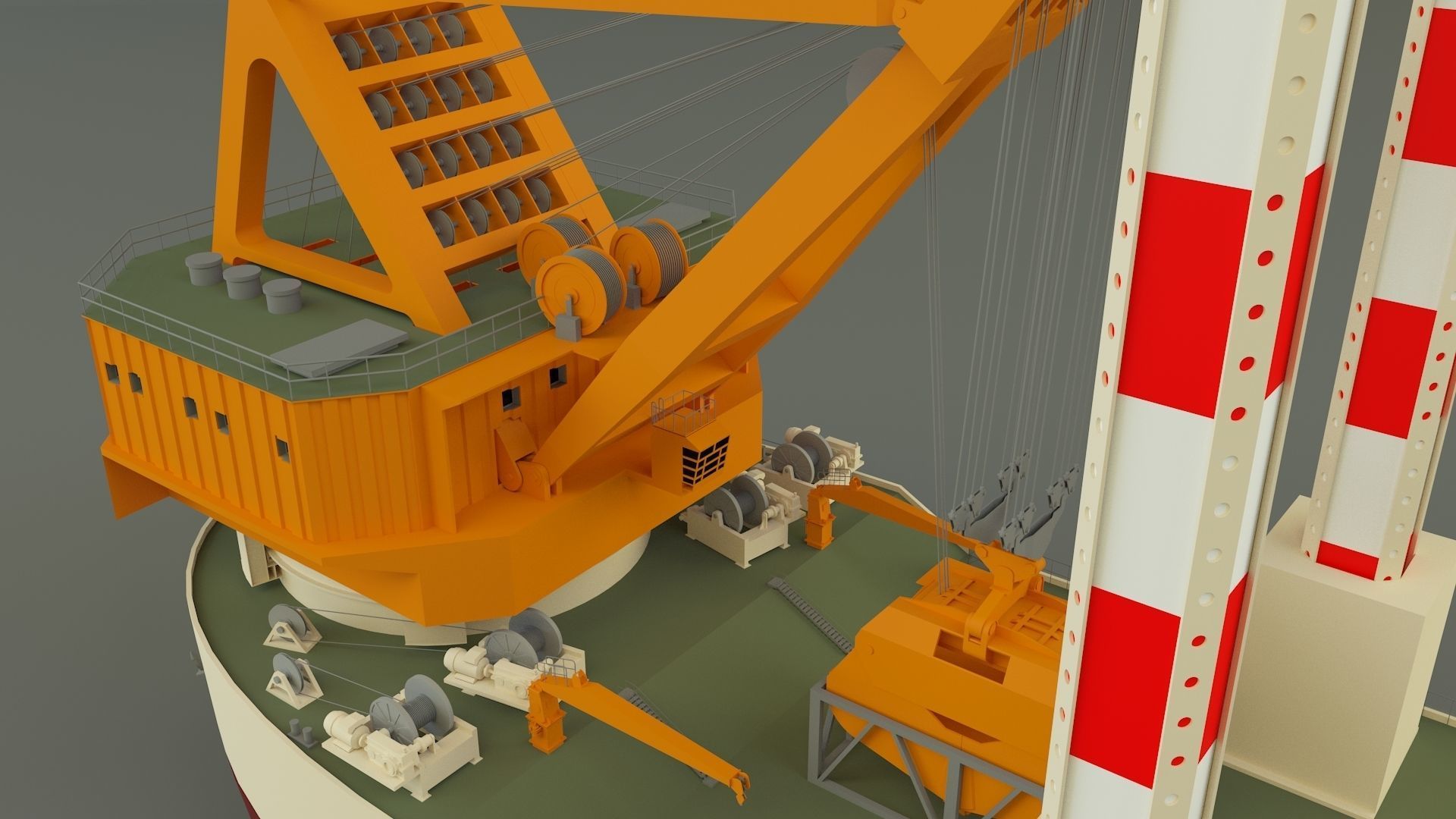 zmpc 220t grab dredger 3D model_8