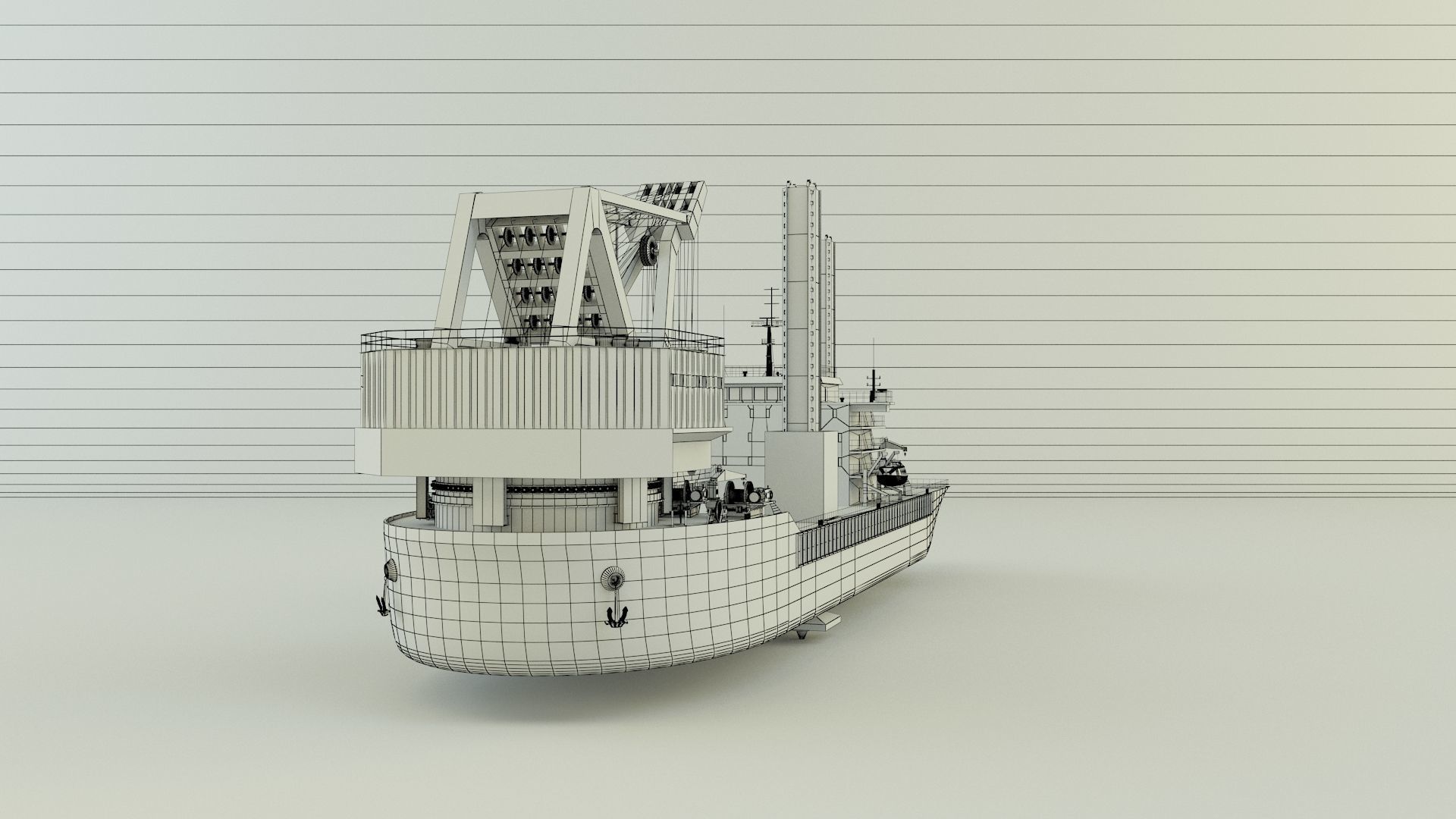 zmpc 220t grab dredger 3D model_11