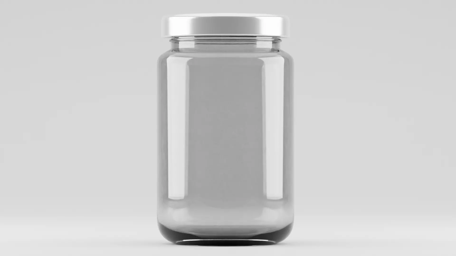 Mason jar 3D model_0