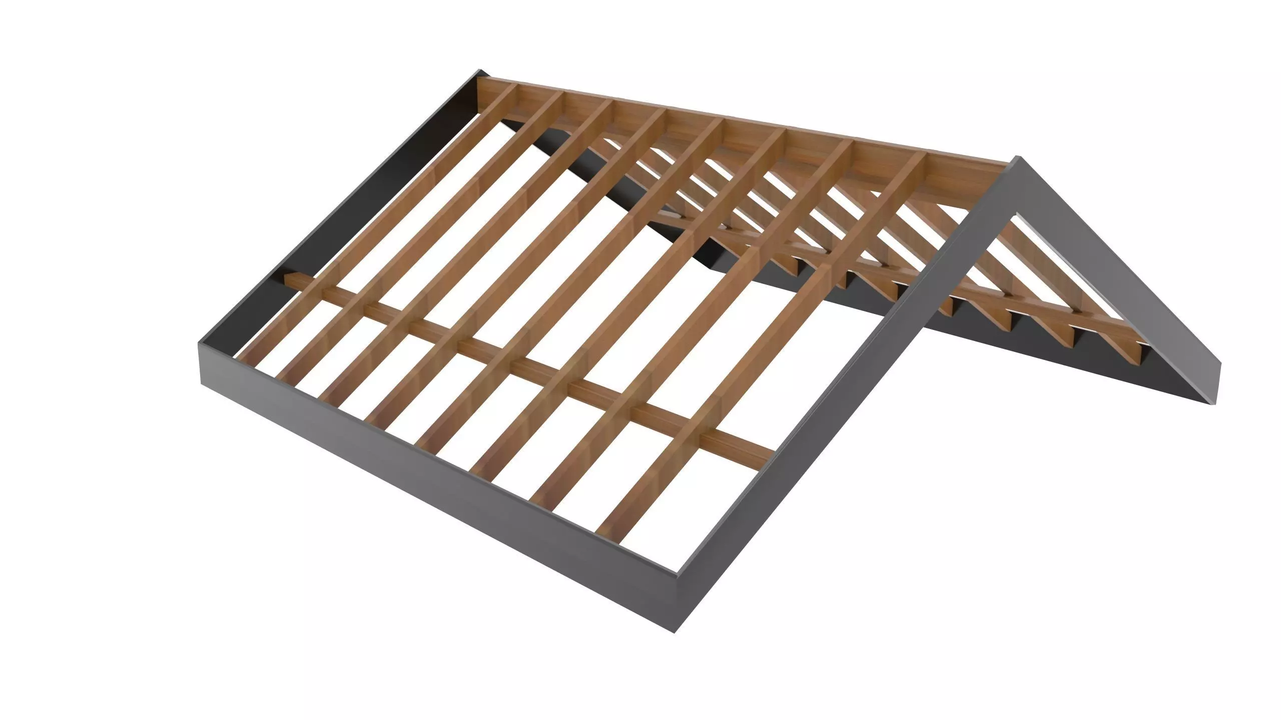 Roof Frame Free 3D model_0