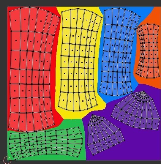 Cartoon pyramid 3D Low-Poly Model Low-poly 3D model_8