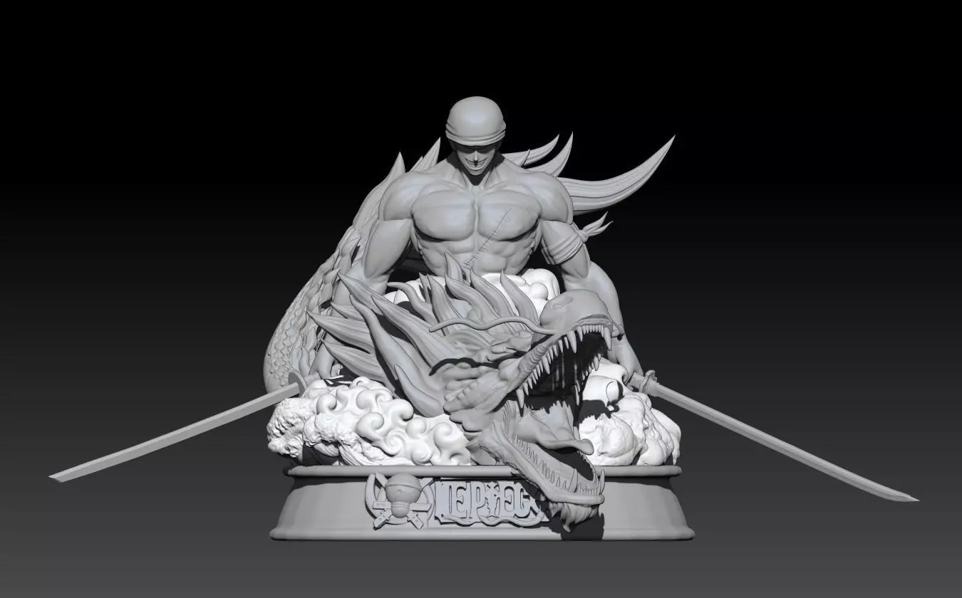 Zoro Diorama V2 3D print model