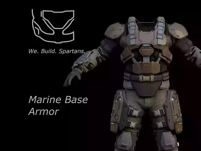 Gen 2 Marine armor 3d print files