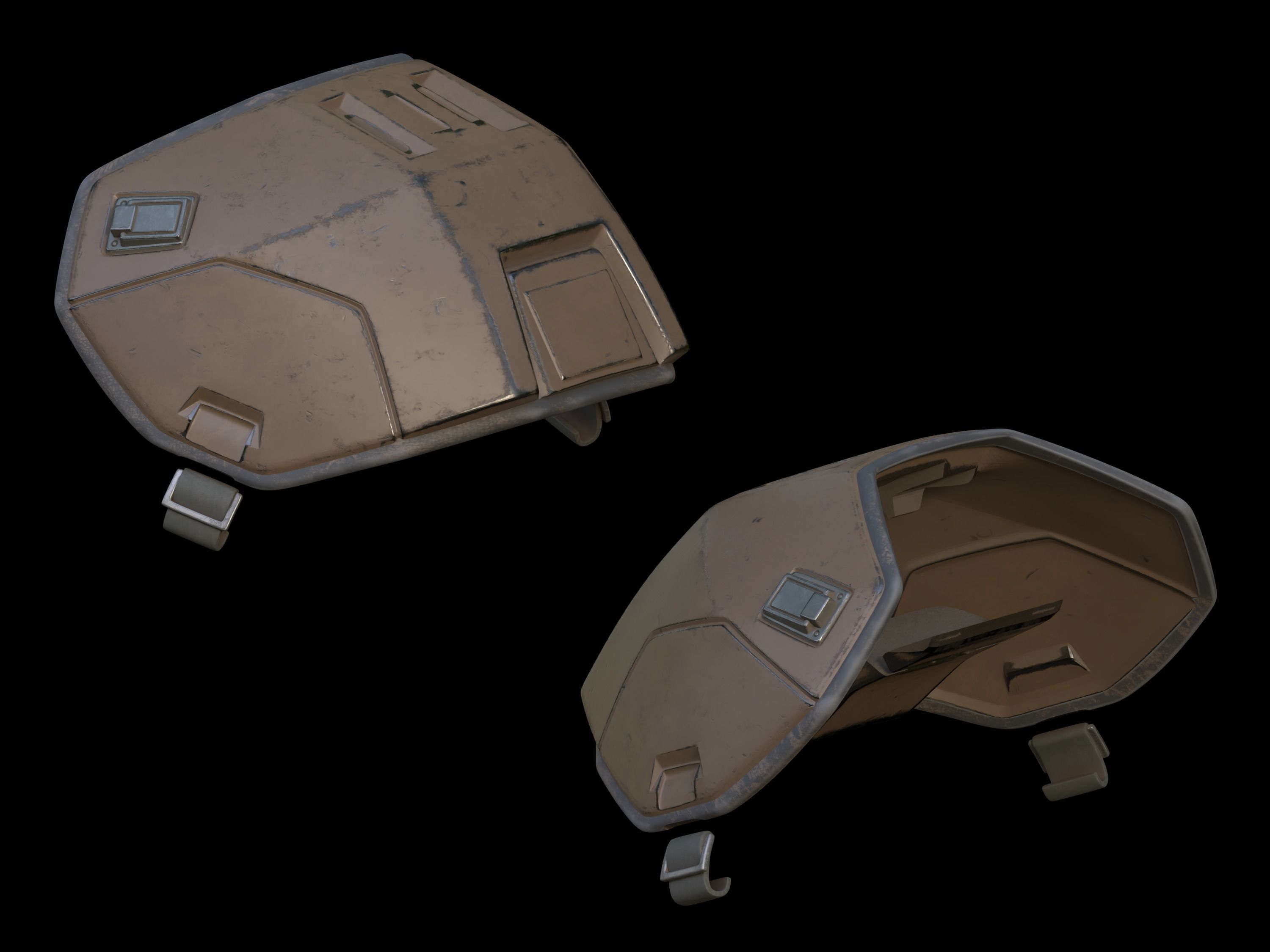 Gen 2 Marine armor 3d print files 3D print model_4