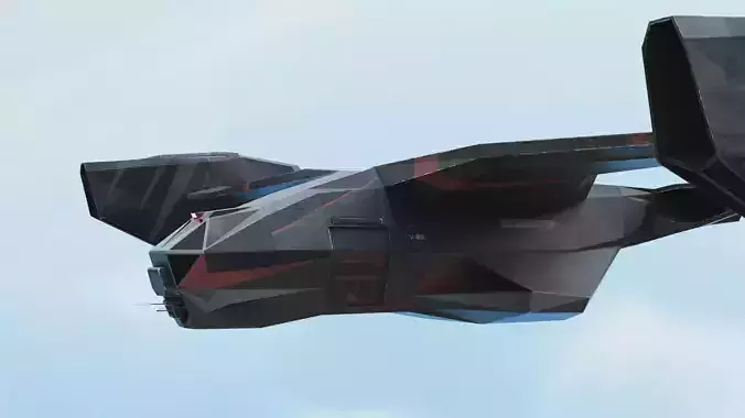 Dropship jet