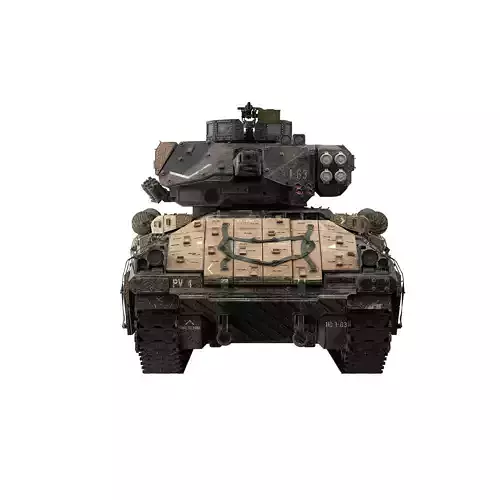 M2A4 Bradley Western 3D model