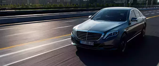 Mercedes S Class 2014 Full CGI