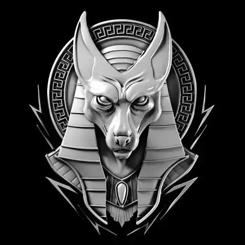 ANUBIS 3d print model cnc