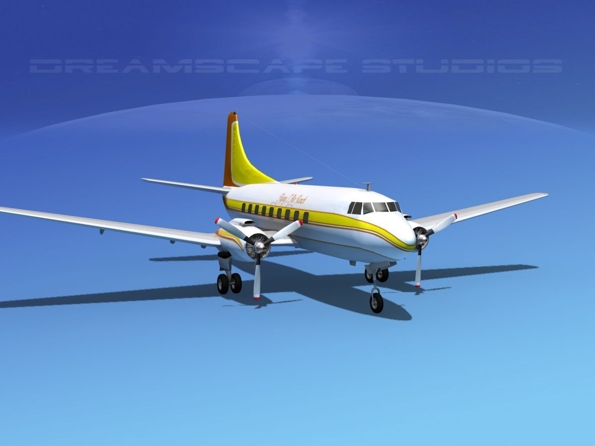 Martin 404 Private  3D model_2