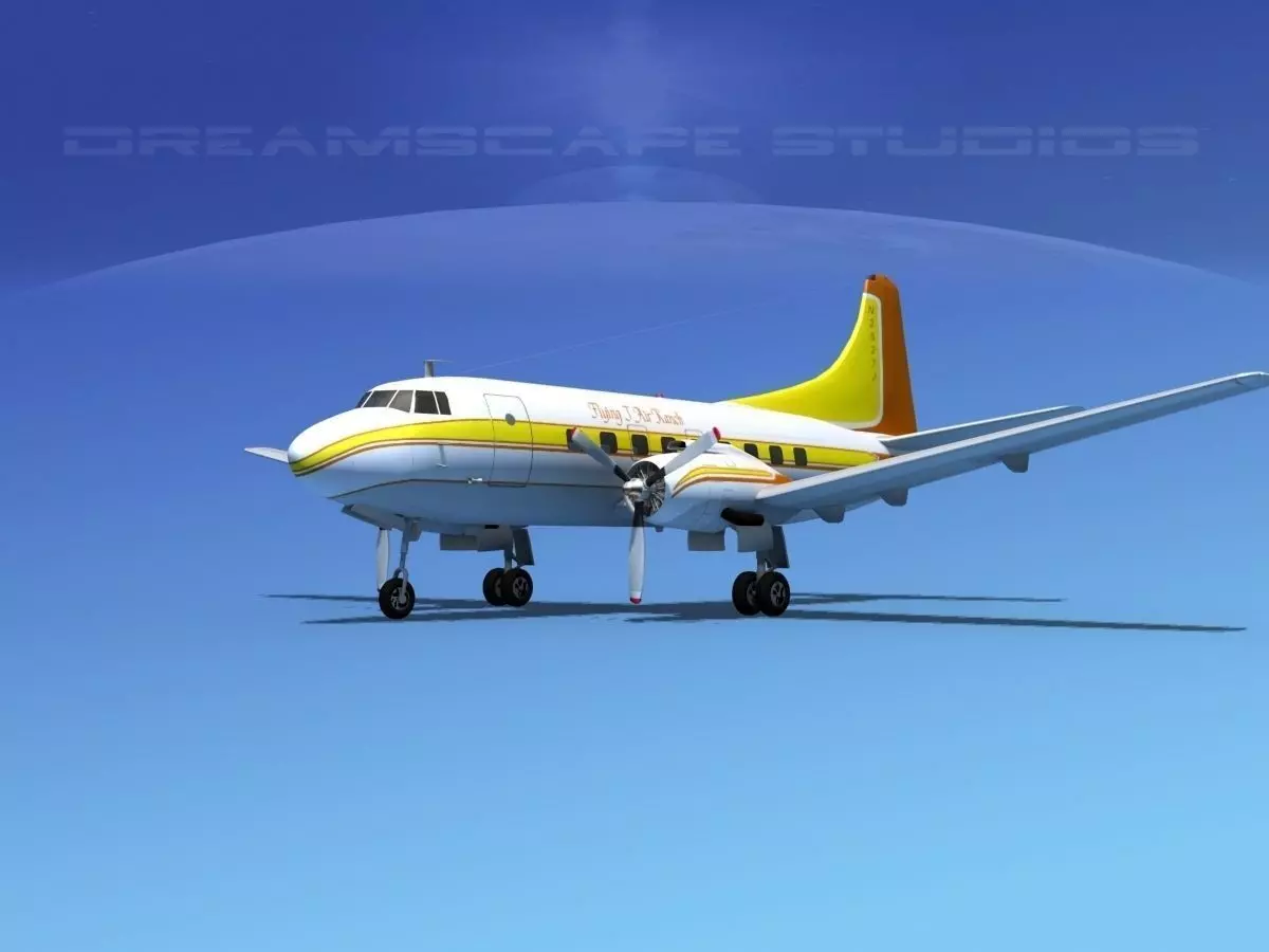 Martin 404 Private  3D model_0