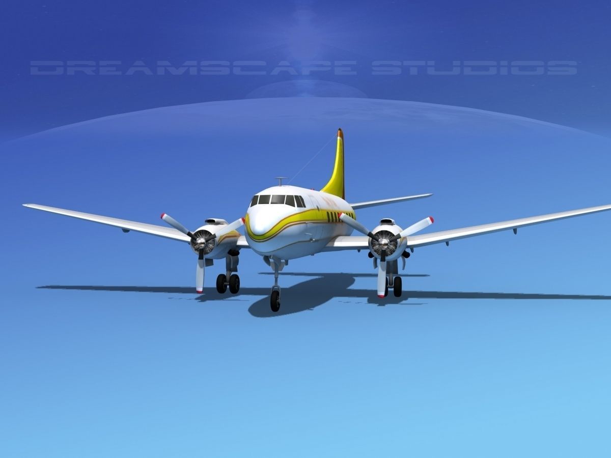 Martin 404 Private  3D model_1