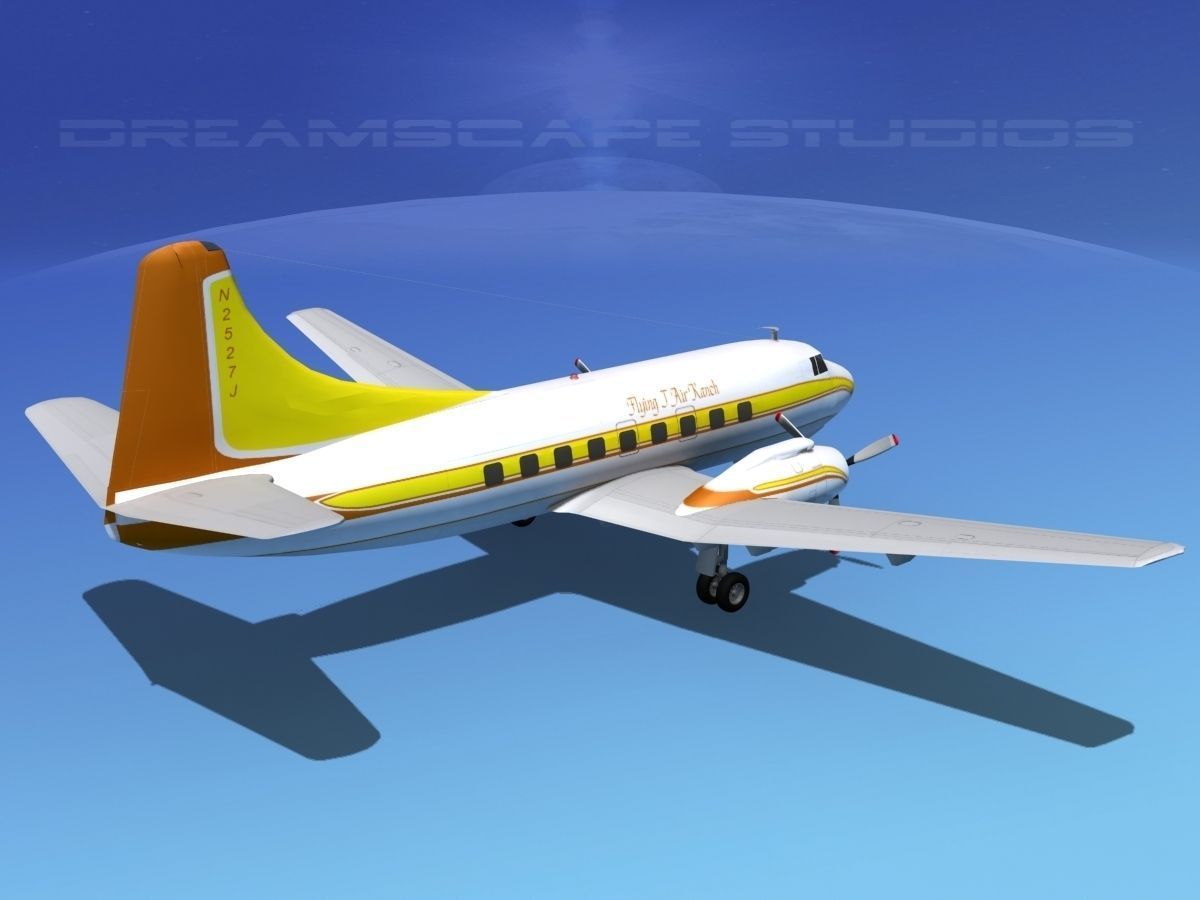 Martin 404 Private  3D model_5