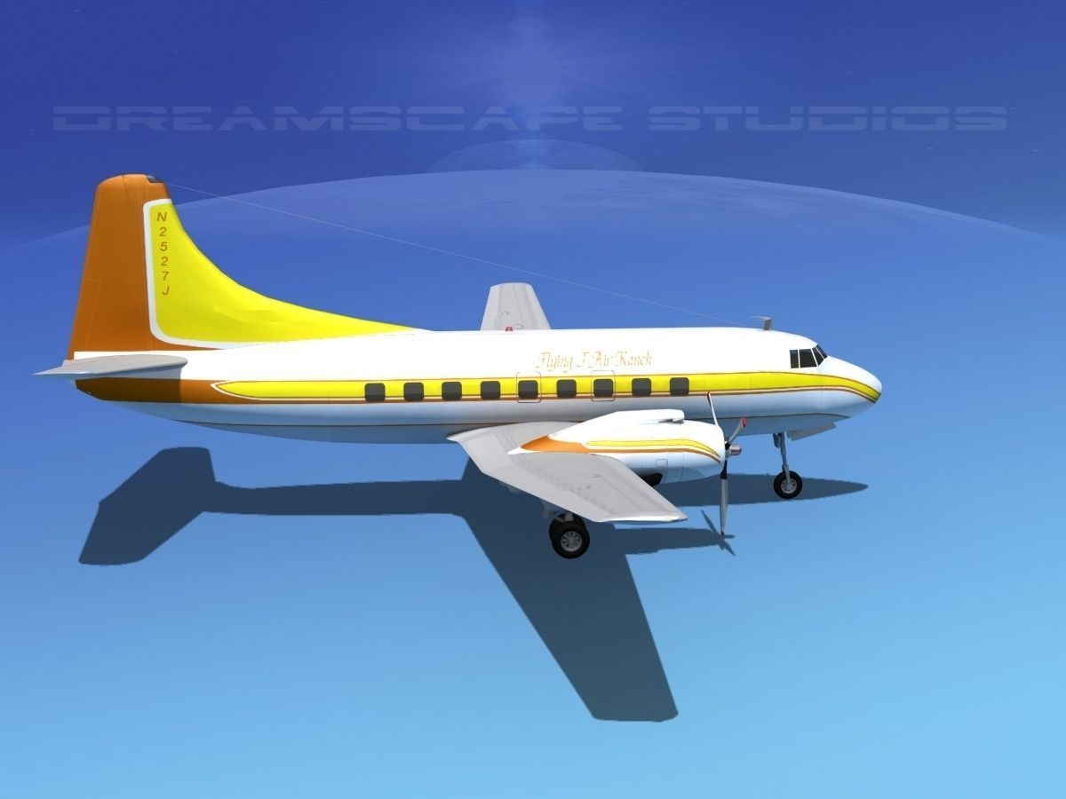 Martin 404 Private  3D model_4