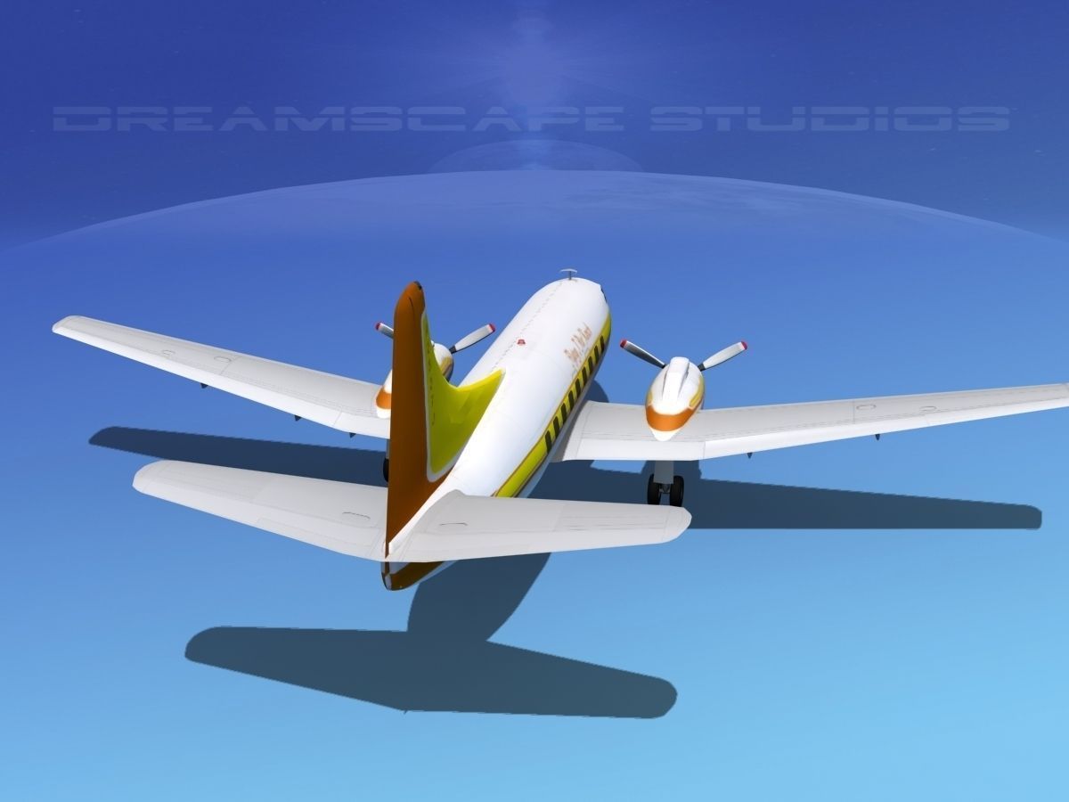 Martin 404 Private  3D model_6