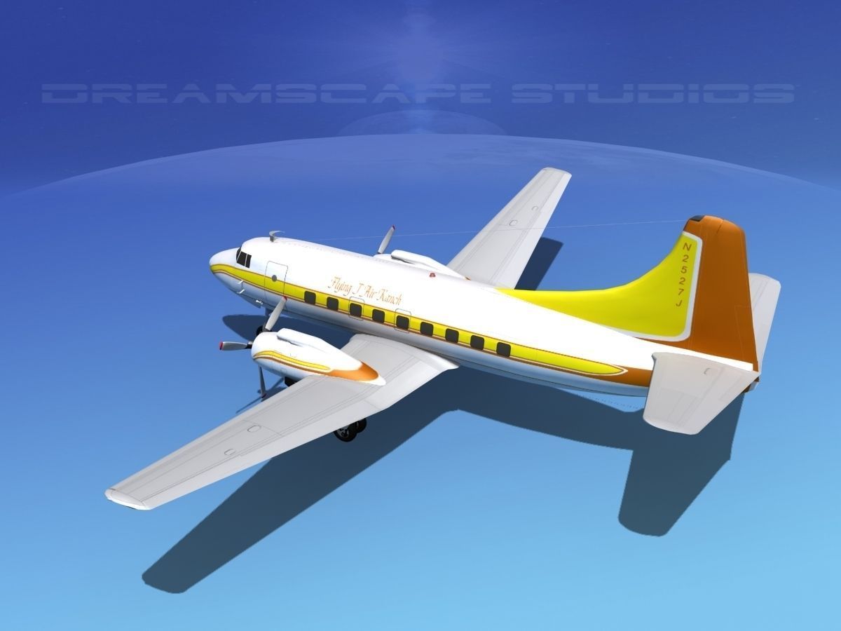 Martin 404 Private  3D model_7