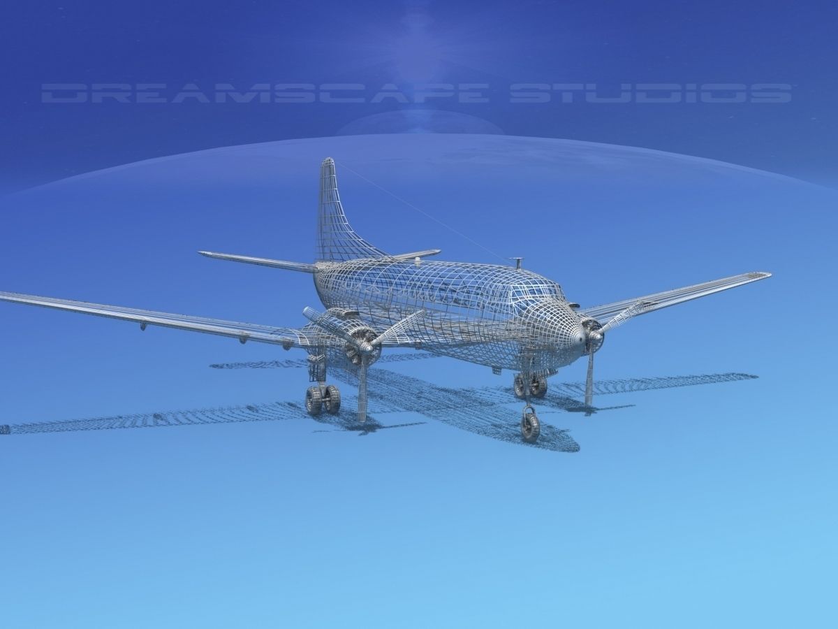 Martin 404 Private  3D model_12