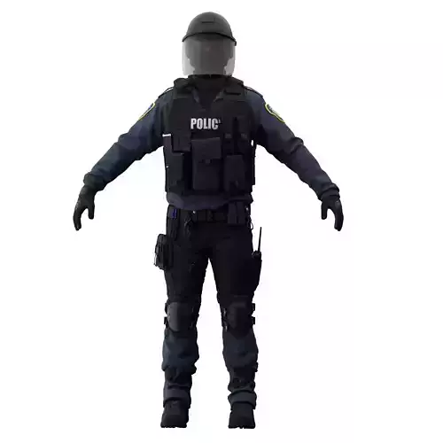 Police Swat 3D model