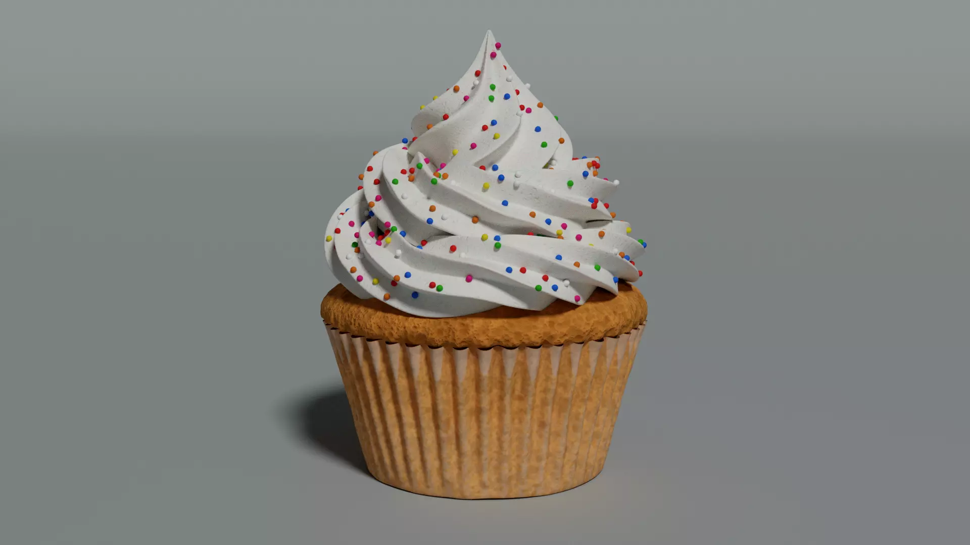 Nice Cupcake 3D model_0