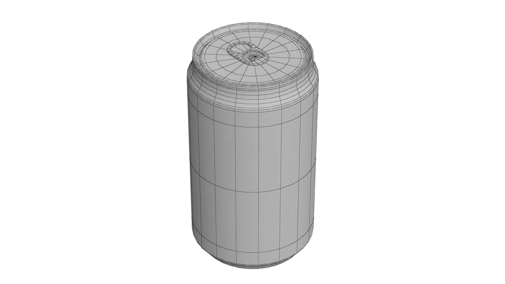 Fanta Drink Can Sleek 200ml 03 Low-poly 3D model_21