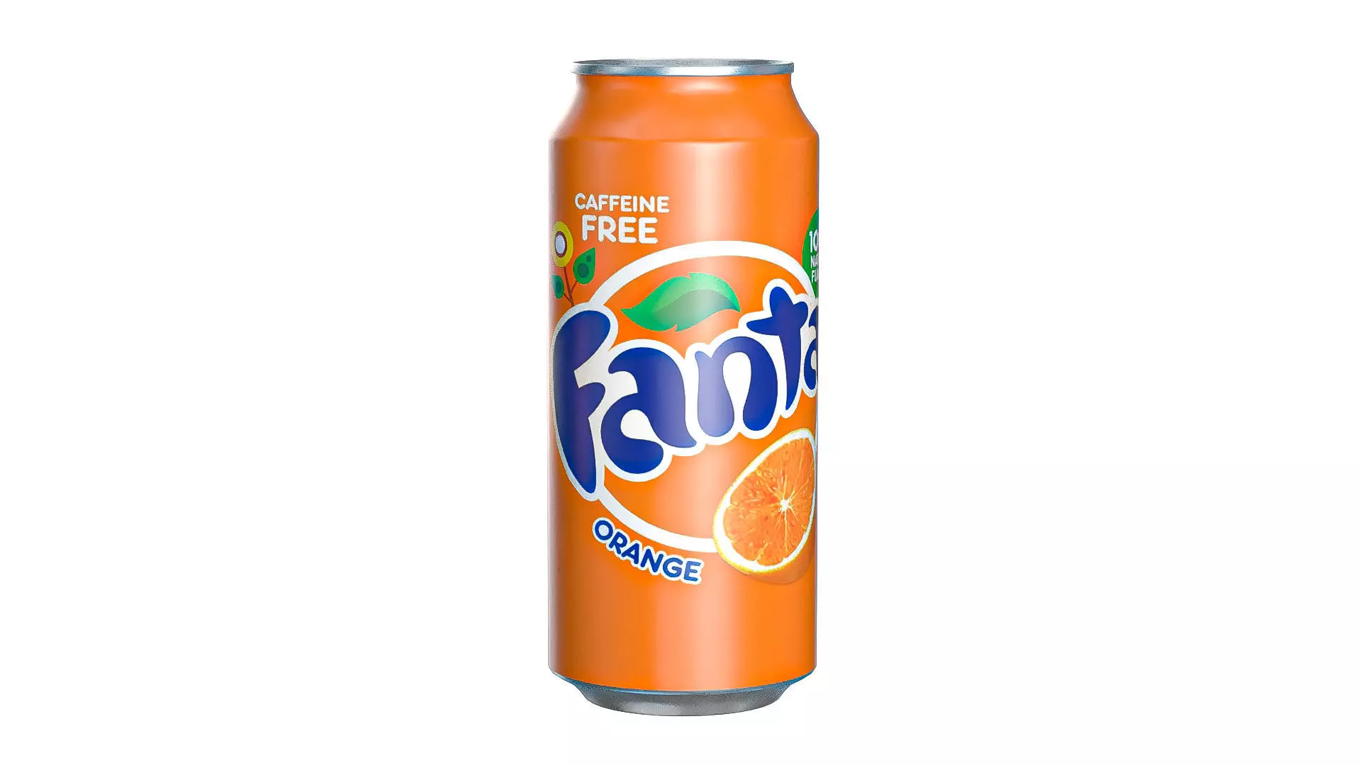 Fanta Drink Can 473ml 13 Low-poly 3D model