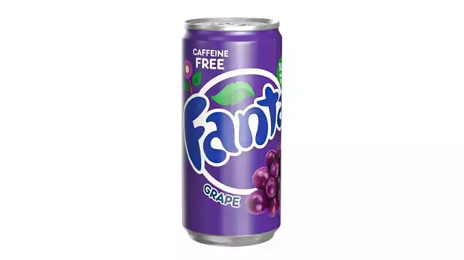 Fanta Grape Drink Can Slim 190ml 01